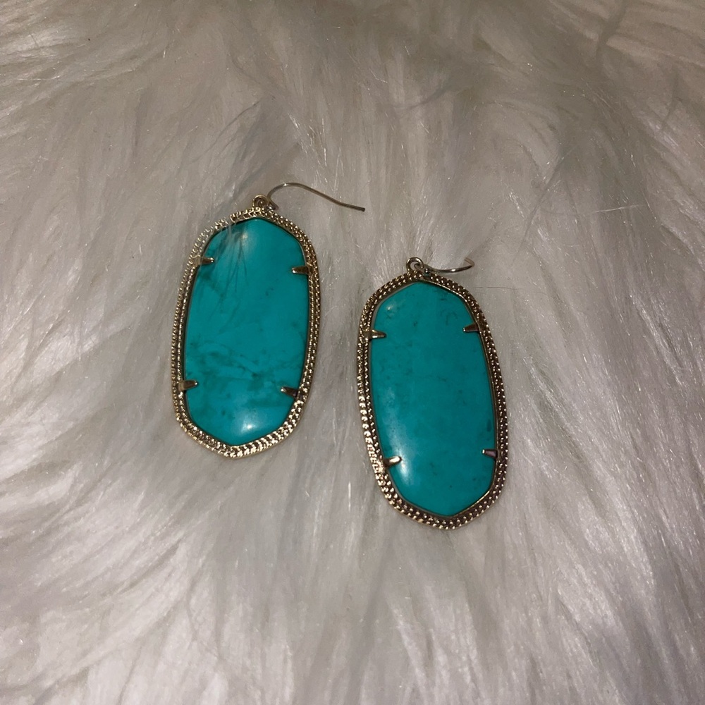 Kendra Scott Danielle Earrings in Teal